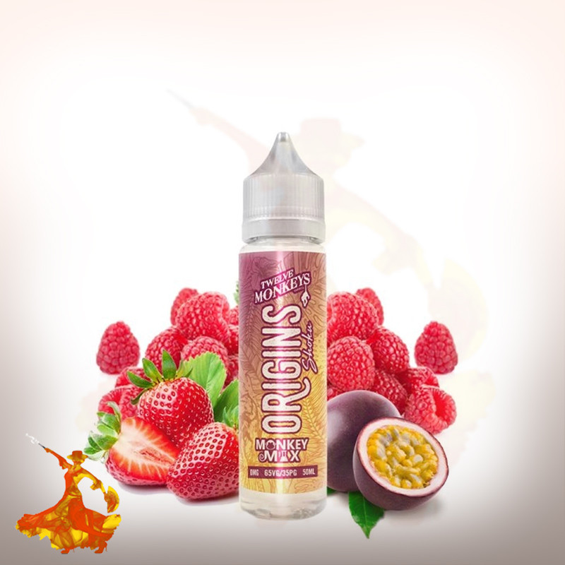 Eliquid Shoku Monkey Mix Twelve Monkey Origin