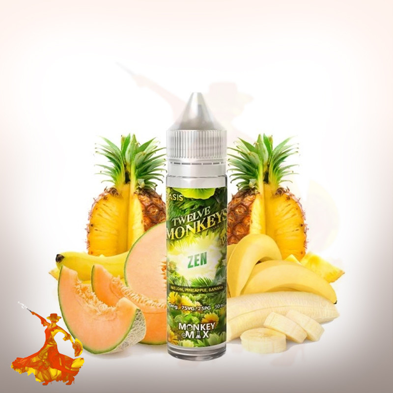 Eliquid Zen Monkey Mix Twelve Monkey