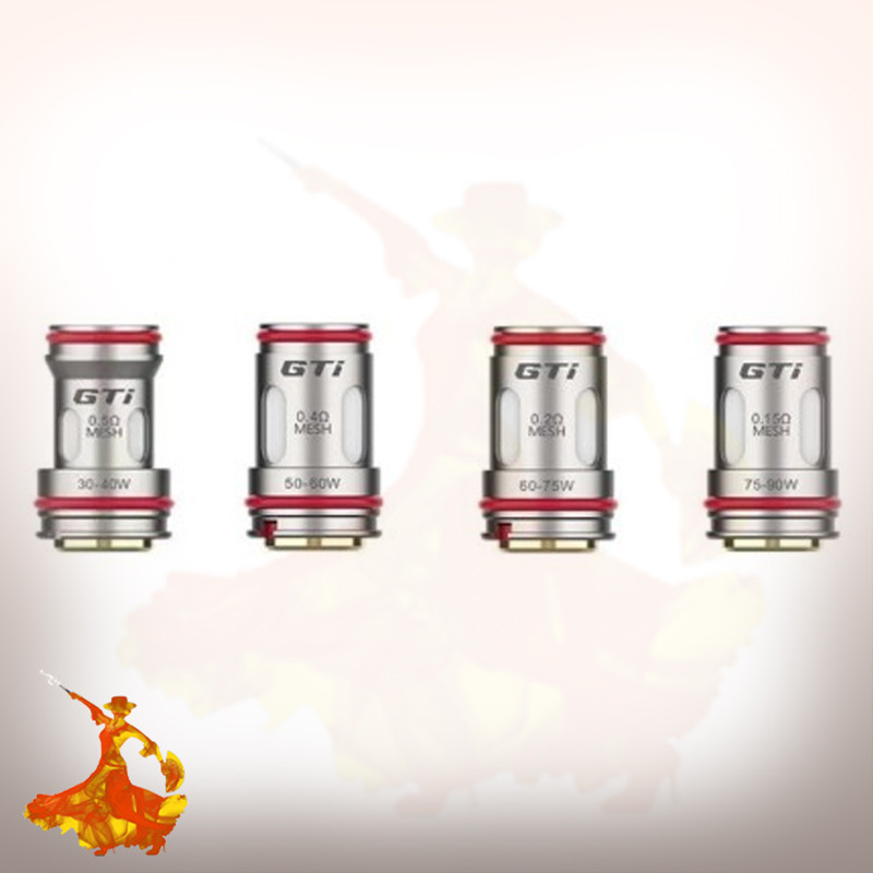 Mèche GTI 0.15ohm / 0.2ohm / 0.4ohm ou 0.5ohm Mesh Vaporesso