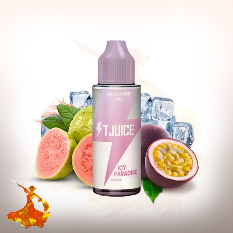 Eliquid Icy Paradise 100ml T Juice Arôme boosté prêt à vaper
