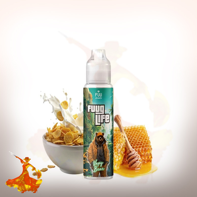 E-liquid Vapy Bear V2 Fuug Life by Fuu Arôme boosté