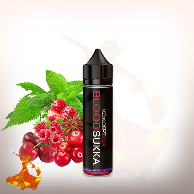 E-liquid Blood sukka 50ml Koncept By vampire vape Arôme boosté