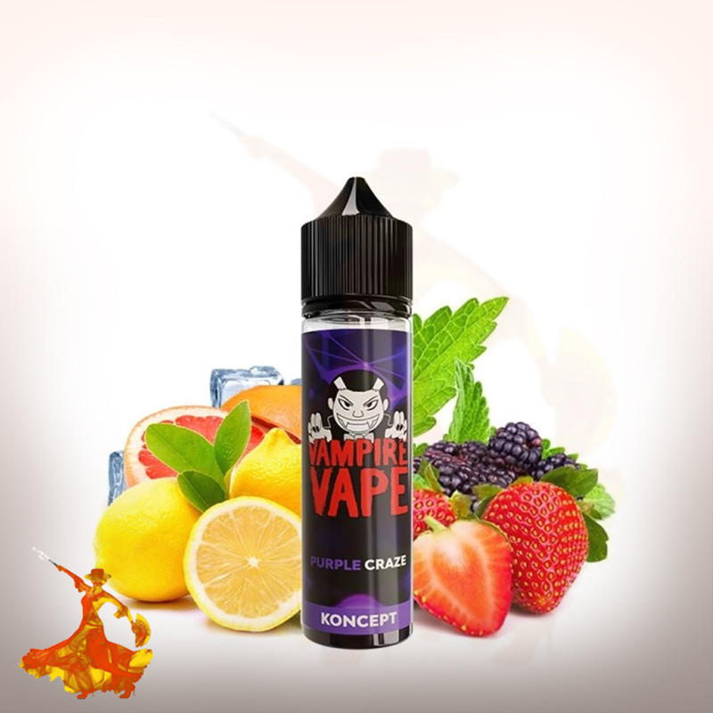 E-liquid Purple Craze 50ml Koncept By vampire vape Arôme boosté