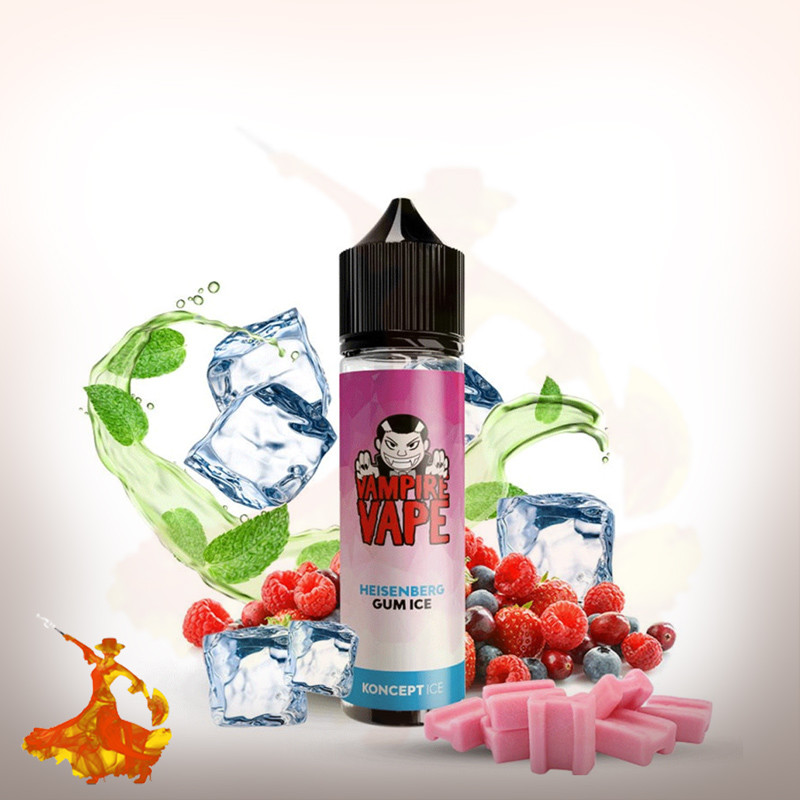 E-liquid Heisenberg Gum Ice 50ml Koncept Ice By Vampire Vape Arôme boosté