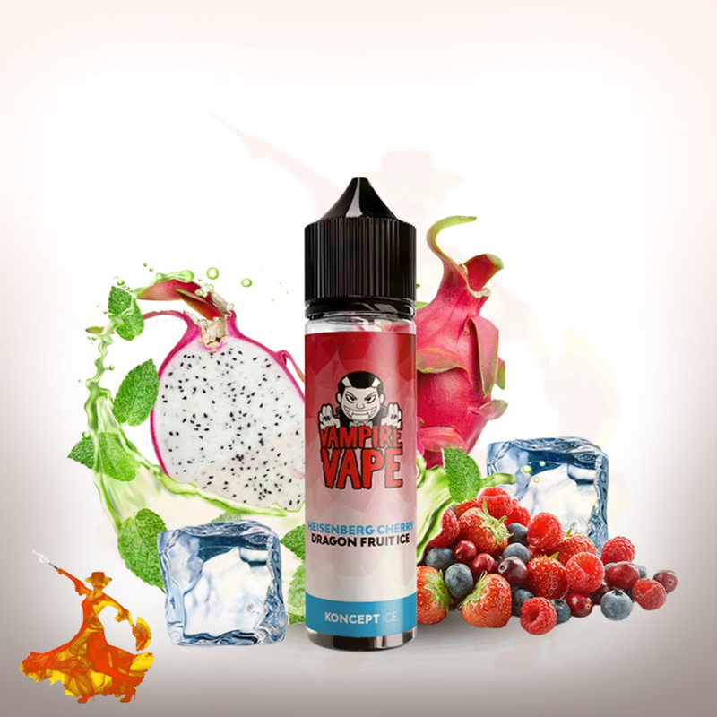 E-liquid Heisenberg Cherry Dragon Ice 50ml Koncept Ice By Vampire Vape Arôme boosté