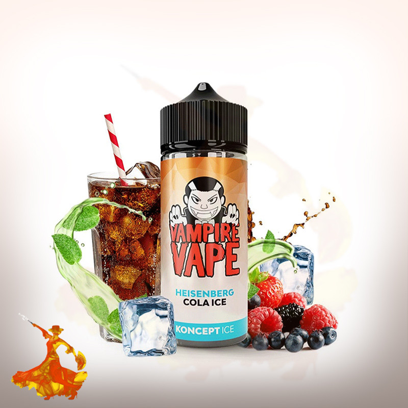 E-liquid Heisenberg Cola Ice 100ml Koncept Ice By Vampire Vape Arôme boosté
