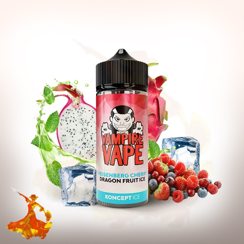 E-liquid Heisenberg Cherry Dragon Ice 100ml Koncept Ice By Vampire Vape Arôme boosté