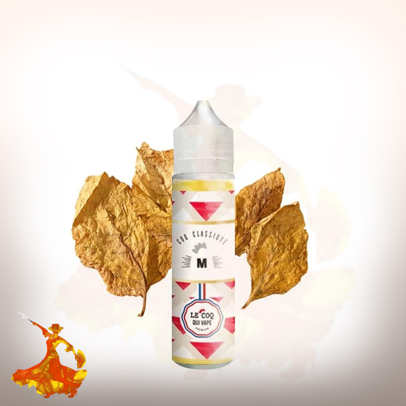 E-liquid M 50ml Coq Classique By Le Coq Qui Vape Arôme boosté