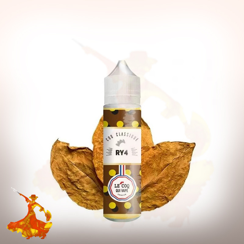 E-liquid RY4 50ml Coq Classique By Le Coq Qui Vape Arôme boosté