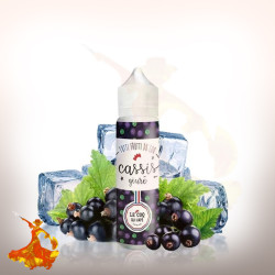 E-liquid Cassis Givré 50ml Tutti Frutti du Coq By Le Coq Qui Vape Arôme boosté