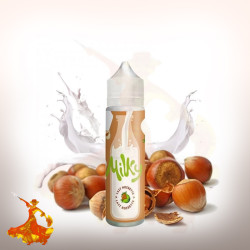 E-liquid Lait Noisette 50ml Milky By Le Coq Qui Vape Arôme boosté