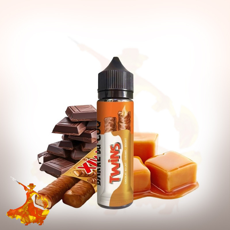 Eliquid Twins 50ml Barre Du Coq By Le Coq Qui Vape Arôme boosté