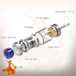 Atomiseur Kensei 24 RTA Vandyvape