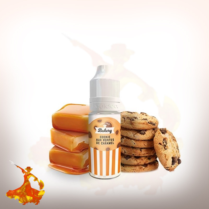 E-liquid Cookie aux pépites de caramel Liquideo Tentation