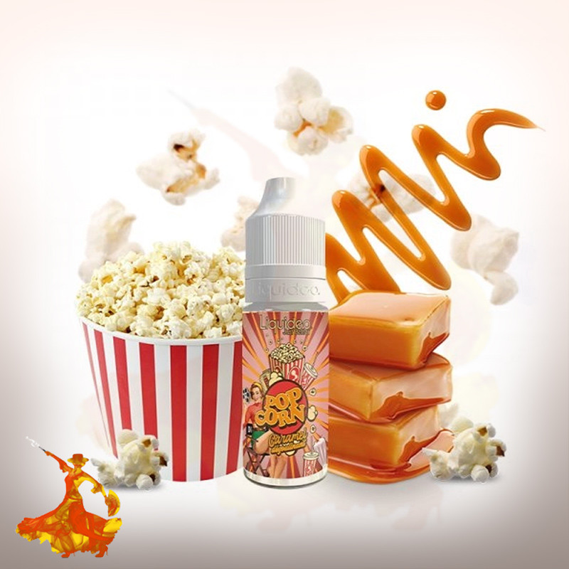 Eliquid Pop Corn Caramel Liquideo Tentation