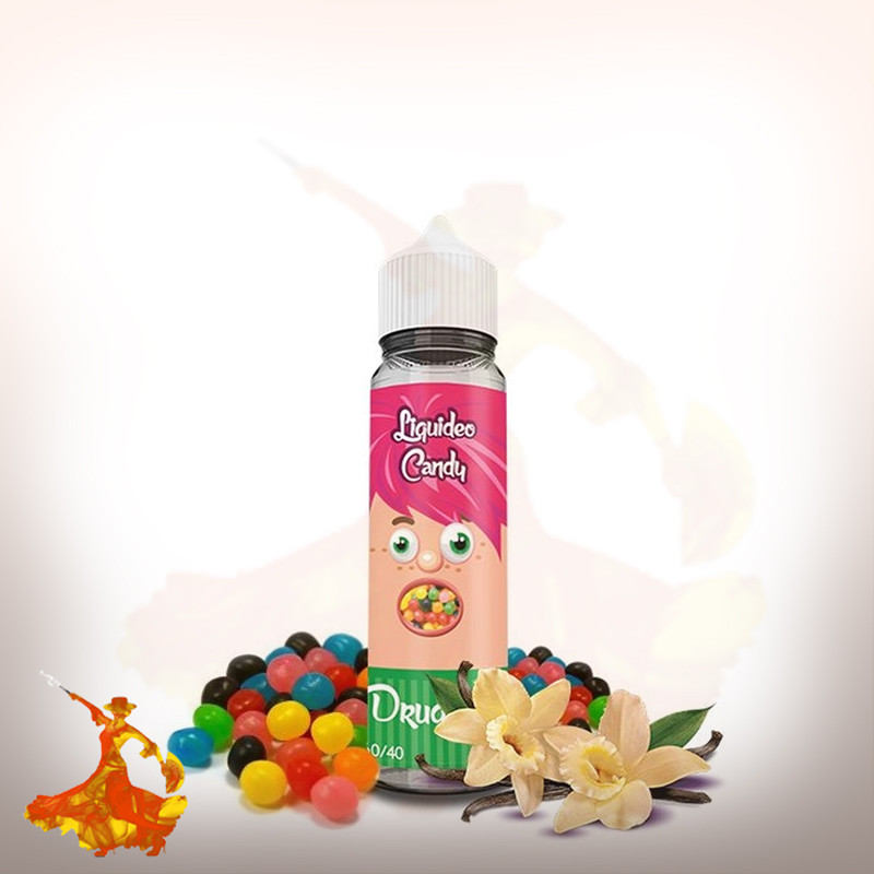 E-liquid Druginbus 50ml Liquideo Tentation Arôme Boosté