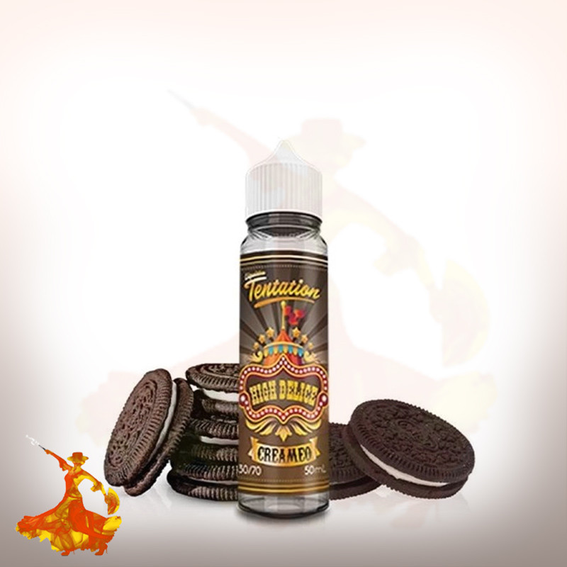 E-liquid Creameo 50ml Liquideo Tentation Arôme Boosté