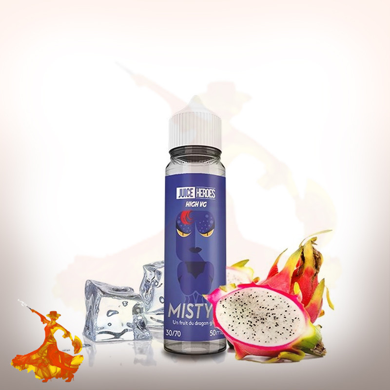 Eliquid Mistik 50ml Liquideo Juice Heroe Arôme Boosté