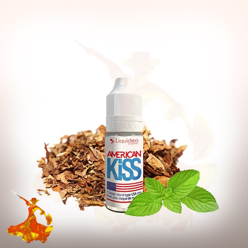 E-liquid American Kiss Liquideo Evolution