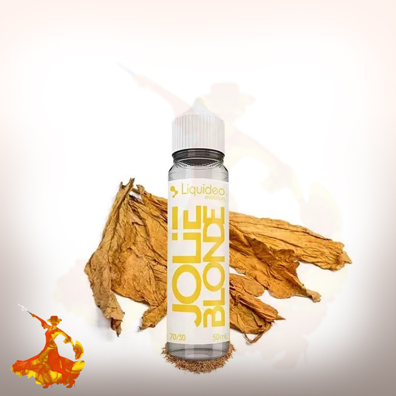 E-liquid Jolie Blonde 50ml Liquideo Evolution Arôme Boosté