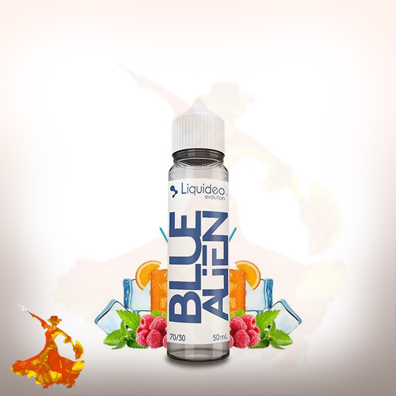 E-liquid Blue Alien 50ml Liquideo Evolution Arôme Boosté