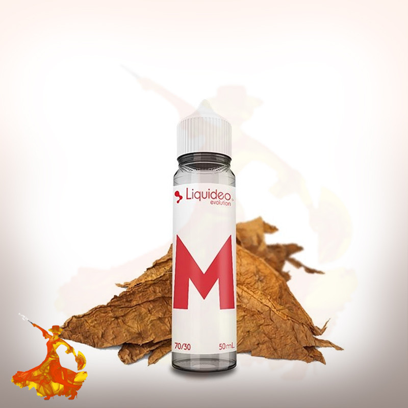 Eliquid Le M 50ml Liquideo Evolution Arôme Boosté