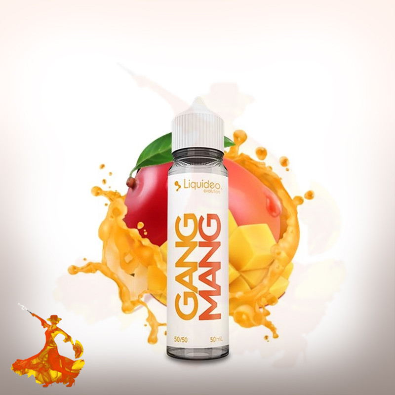 E-liquid Gang Mang 50ml Liquideo Evolution Arôme Boosté