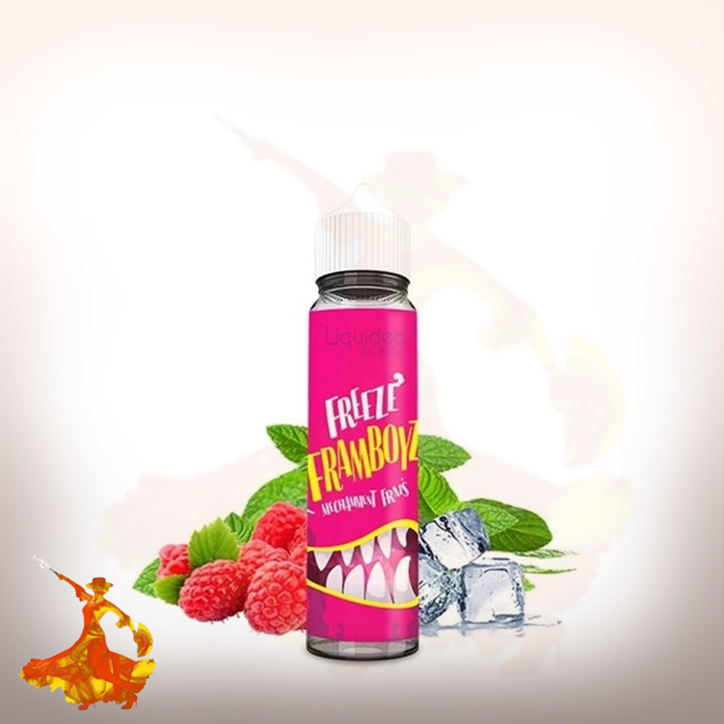 E-liquid Freeze Framboyz 50ml Liquideo Freeze Arôme Boosté