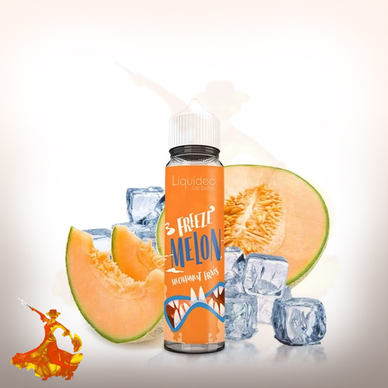 E-liquid Freeze Melon 50ml Liquideo Freeze Arôme Boosté