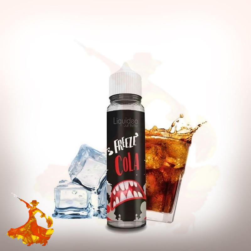 E-liquid Freeze Cola 50ml Liquideo Freeze Arôme Boosté
