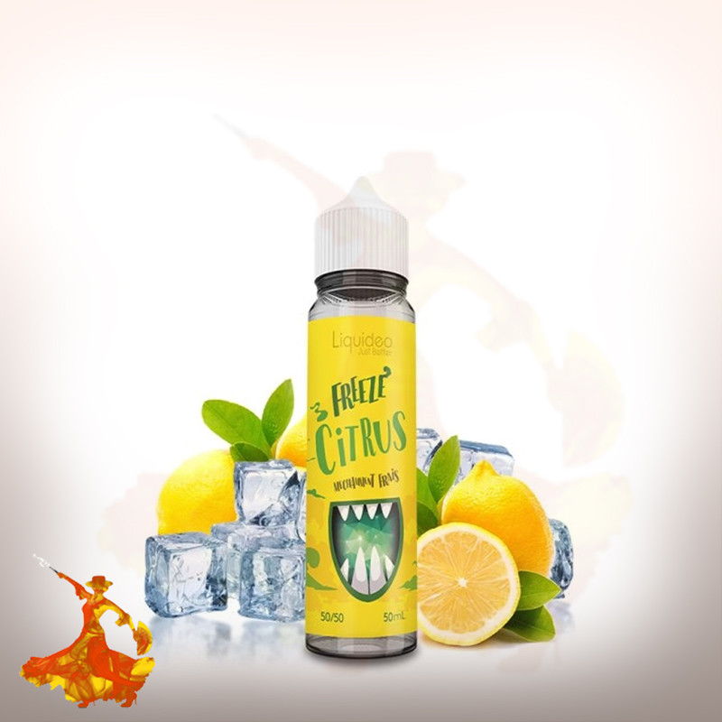 E-liquid Freeze Citrus 50ml Liquideo Freeze Arôme Boosté