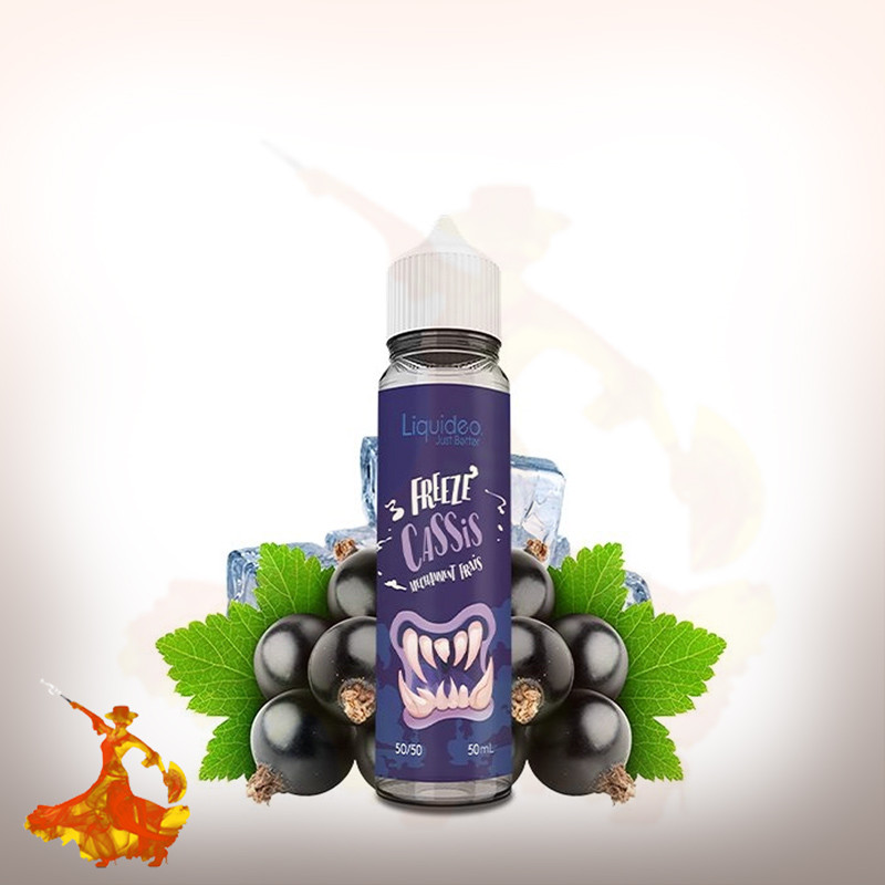 E-liquid Freeze Cassis 50ml Liquideo Freeze Arôme Boosté