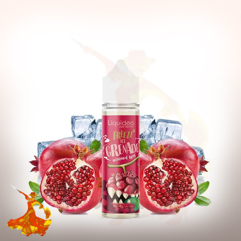 E-liquid Freeze Ice Grenade 50ml Liquideo Freeze Arôme Boosté