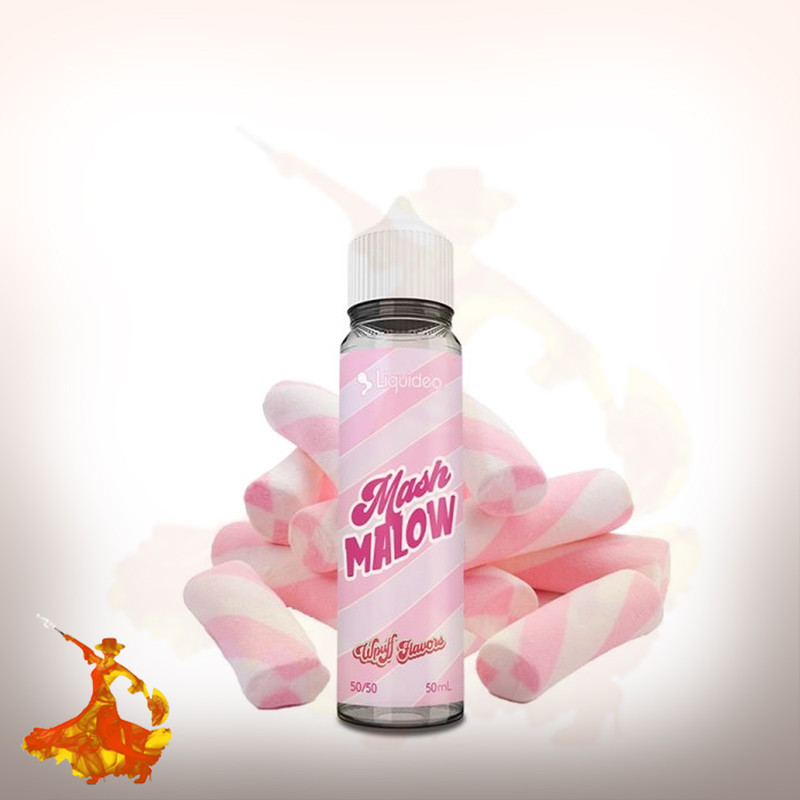 Eliquid Mashmalow 50ml Liquideo Wpuff Flavor Arôme Boosté