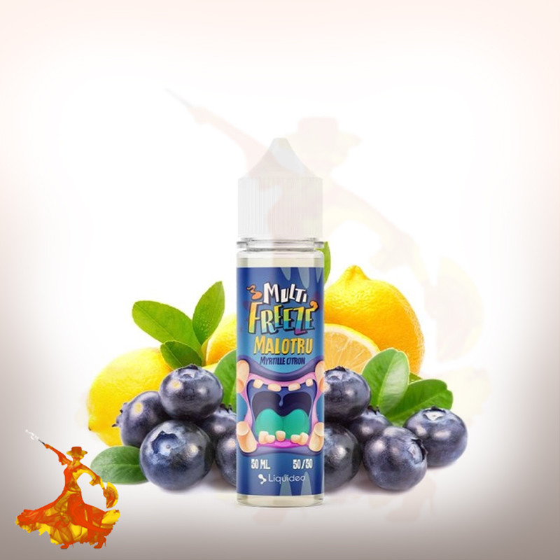 E-liquid Malotru 50ml Liquideo Multi Freeze Arôme Boosté