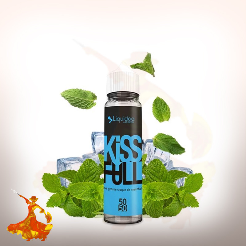 E-liquid Kiss Full 50ml Liquideo Fifty Salt Arôme Boosté