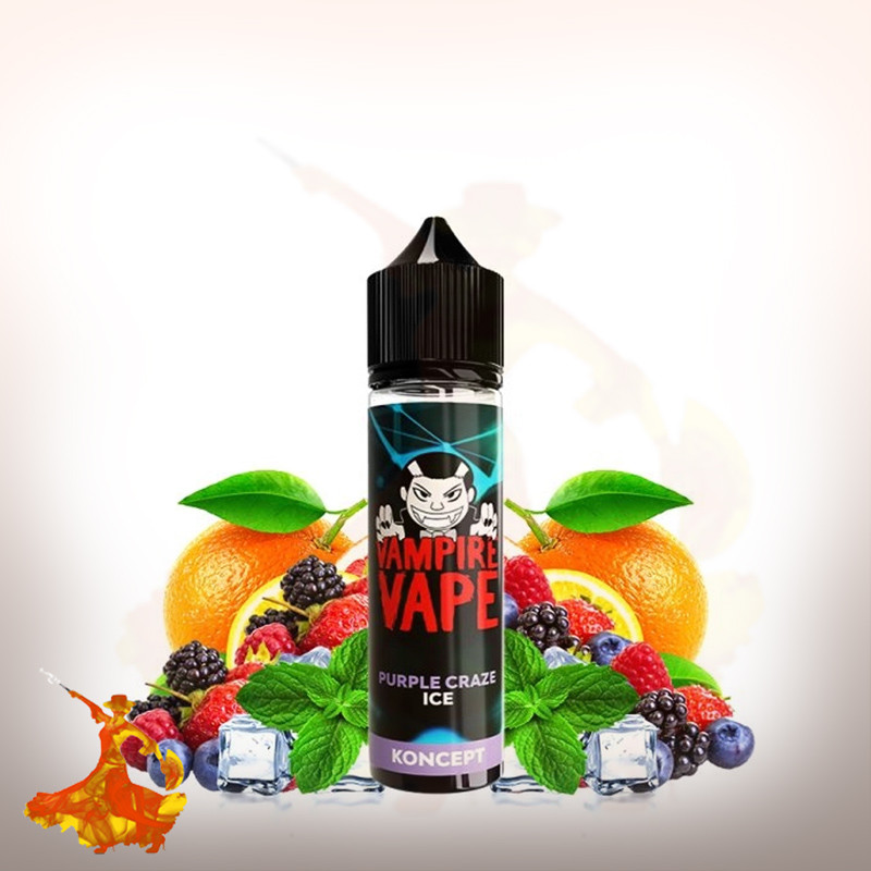 E-liquid Purple Craze Ice 50ml Koncept By vampire vape Arôme boosté