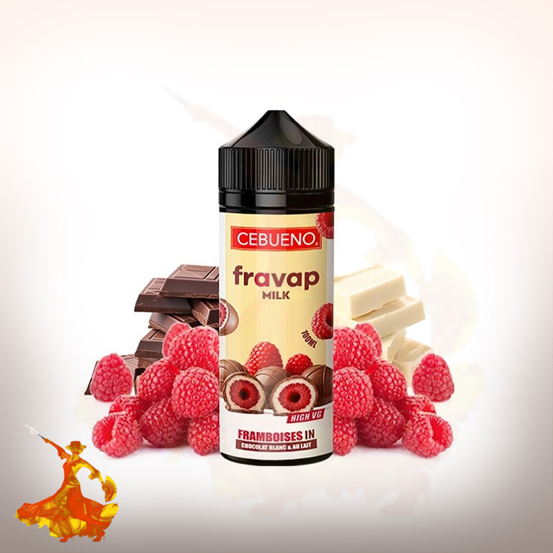 E-liquid Fravap Milk 100ml Cebueno Arôme boosté ( prêt à vaper )