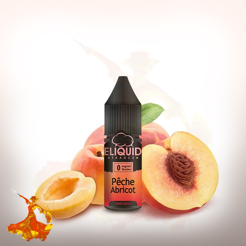 E-liquid Pêche Abricot Eliquid France