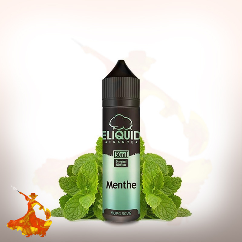 E-liquid Menthe 50ml Eliquid France Arôme boosté prêt à vaper