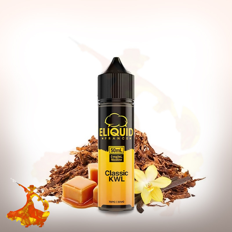 E-liquid Classic KWL 50ml Eliquid France Arôme boosté prêt à vaper
