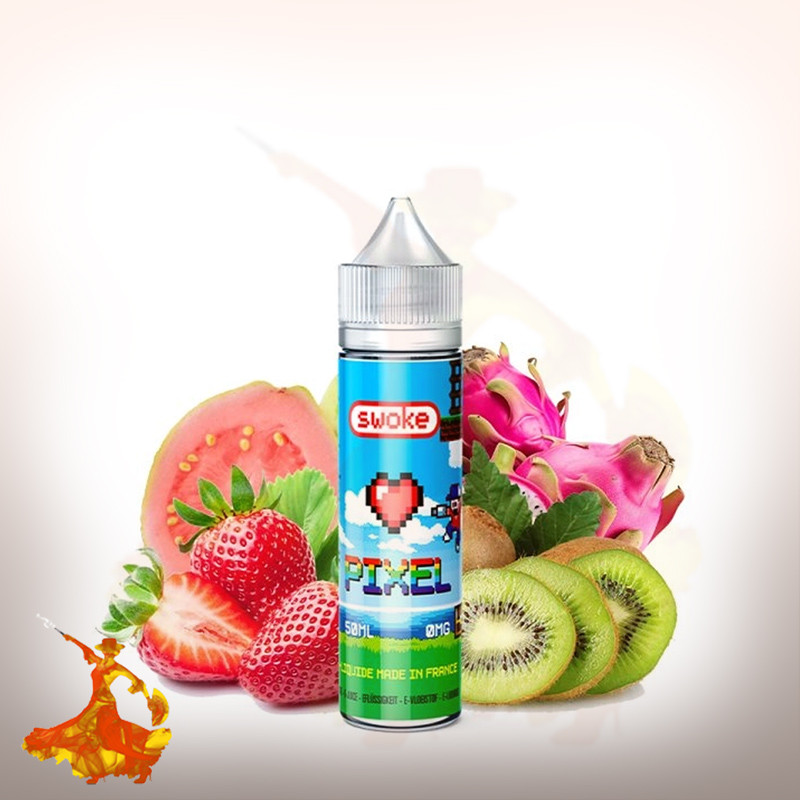 E-liquid Pixel 50ml Swoke Arôme boosté prêt à vaper