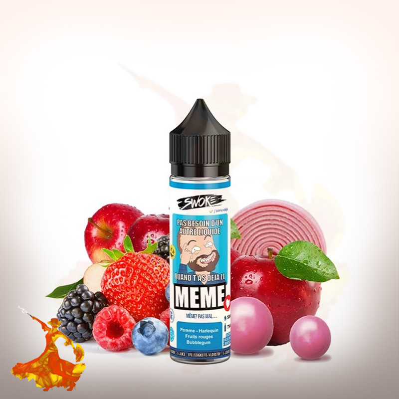E-liquid MEME 50ml Swoke Arôme boosté prêt à vaper