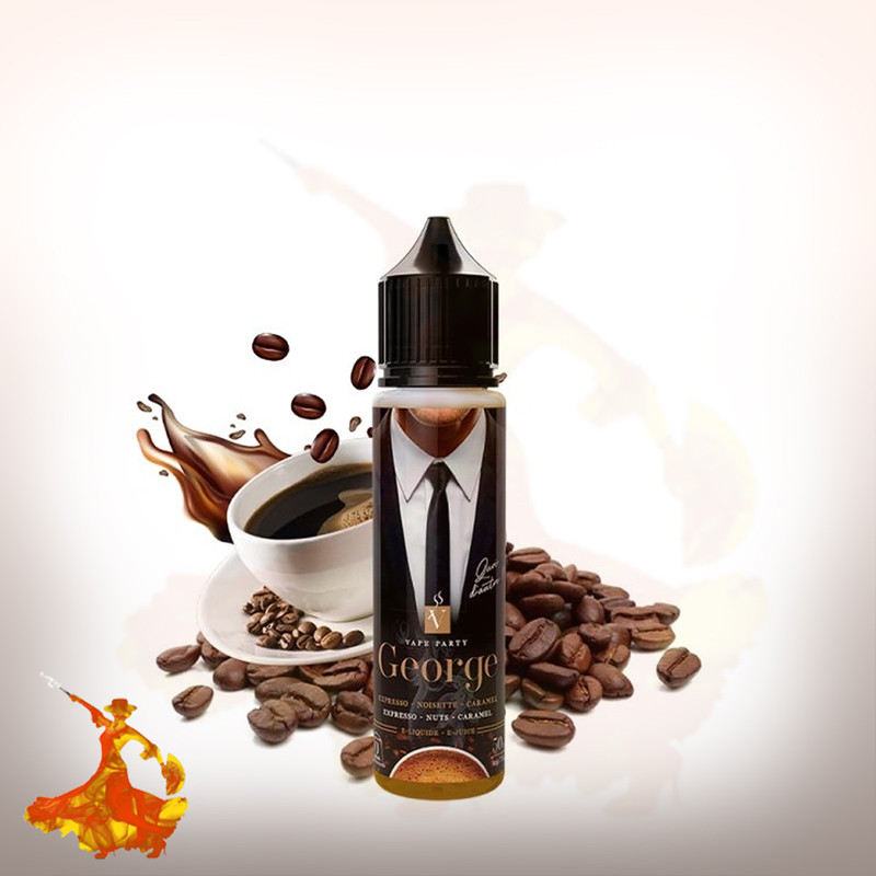 E-liquid George 50ml Vape Party by Swoke Arôme boosté prêt à vaper