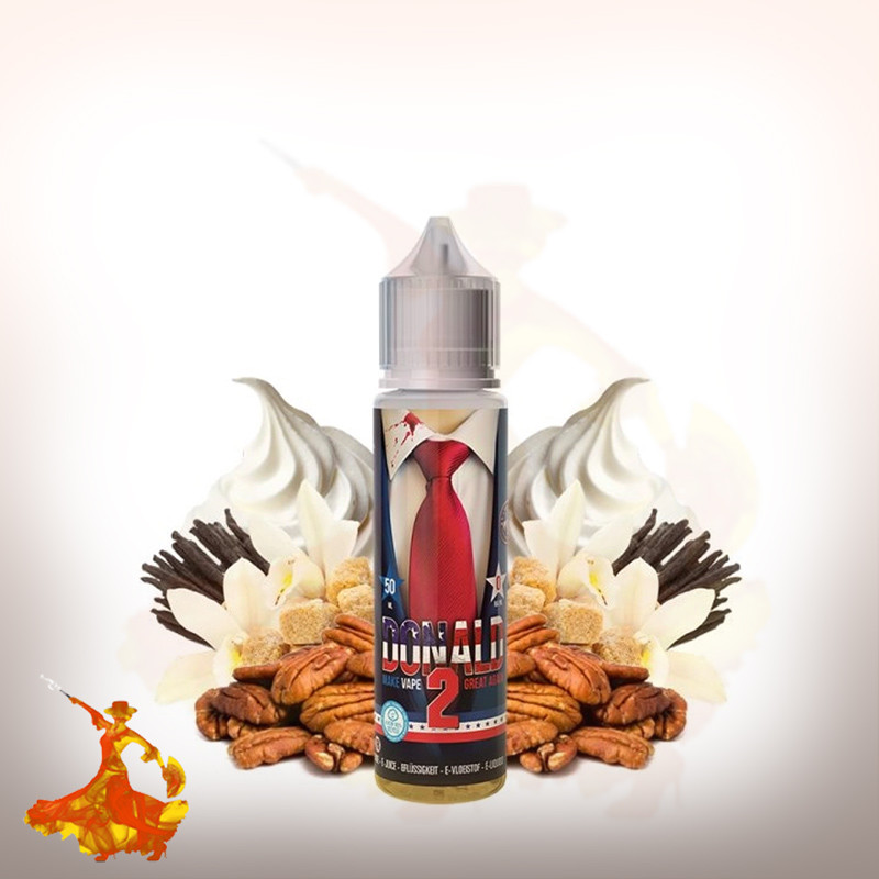E-liquid Donald 2 50ml Vape Party by Swoke Arôme boosté prêt à vaper