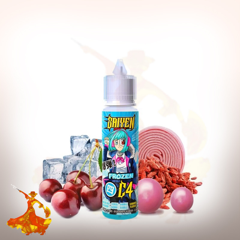 Eliquid Frozen C4 50ml Sayen Vapor by Swoke Arôme boosté prêt à vaper