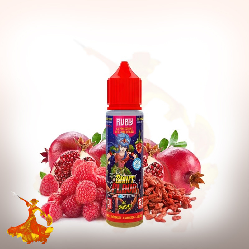 E-liquid Ruby 50ml Saint Flava by Swoke Arôme boosté prêt à vaper