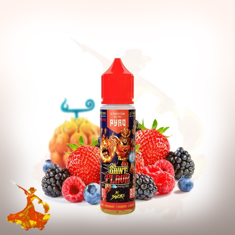 E-liquid Pyro 50ml Saint Flava by Swoke Arôme boosté prêt à vaper