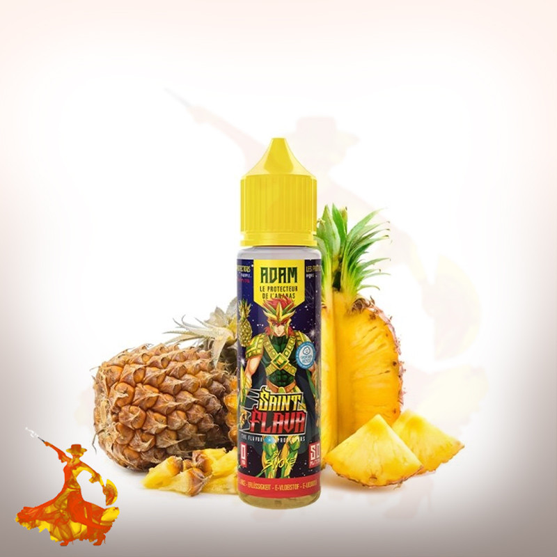 E-liquid Adam 50ml Saint Flava by Swoke Arôme boosté prêt à vaper