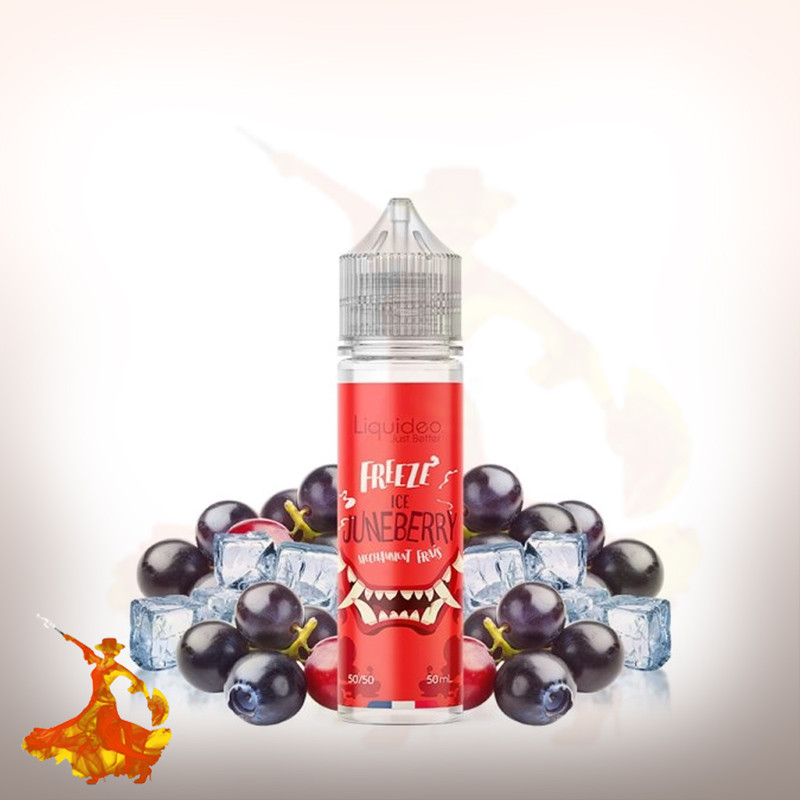 E-liquid Freeze Ice Juneberry 50ml Liquideo Freeze Arôme Boosté